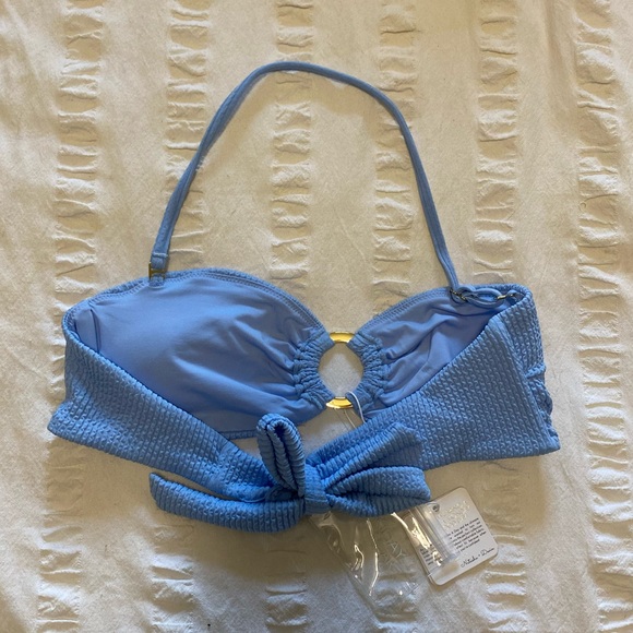 - Monday Swimwear ‘Sky Blue’ Bandeau Bikini Top - Picture 5 of 7